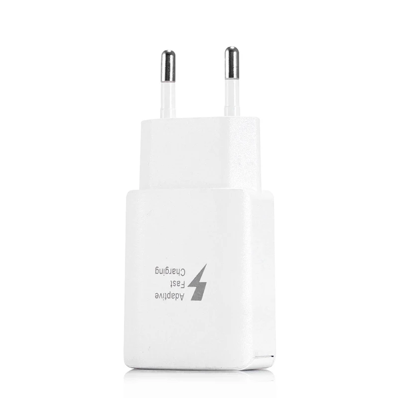 

EU Plug 5V 2A Dual USB Ports Travel Wall Charger Power Adapter for IPhone MP4 Samsung s9 s10