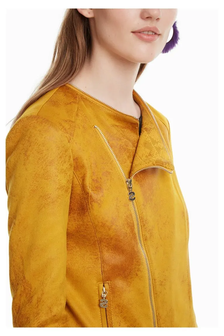 Модная желтая куртка 2019|Женские куртки| |