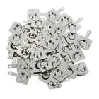 50 пар батареи шрапнель AA или AAA батареи Весна положительных и отрицательных контактов батареи весны и пластины набор