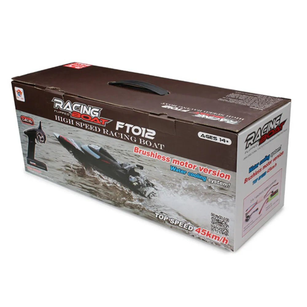 Feilun FT012 RTR несколько аккумуляторов Модернизированный FT009 2 4G бесщеточный