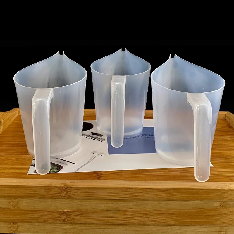 

Funnel Pitcher (1000Ml) for Measuring, Measuring Cup with Funnel Spout, Set of 3