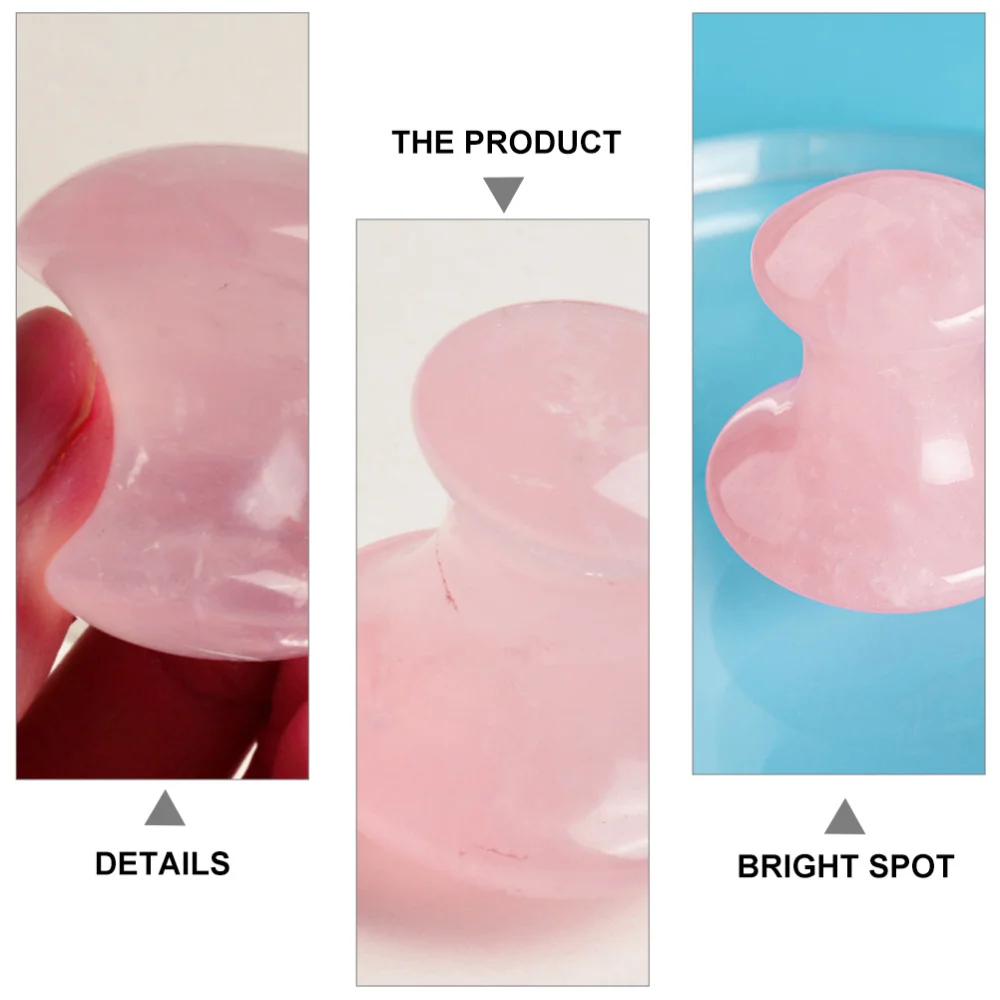 

2pcs Crystal Stones Facial Back Massaging Tools Scraping Boards