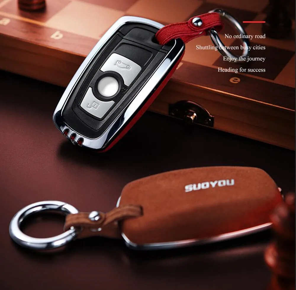 

Чехол для ключа из натуральной оцинкованной кожи для BMW 520 525 730li 740 118 320i 1 3 5 7 серии X3 X4 M3 M4 M5 x5 E53 E83 G30