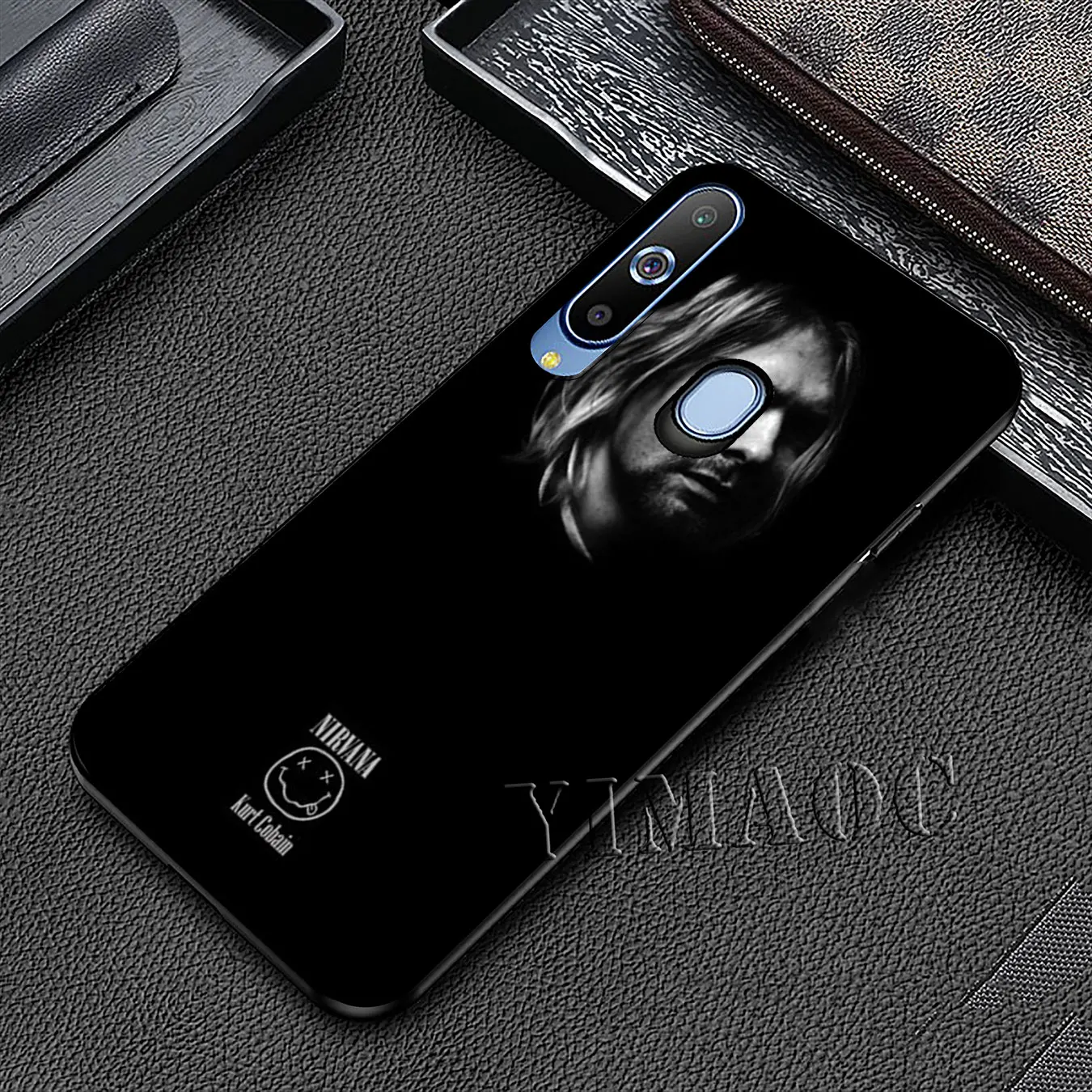 YIMAOC Nirvana Kurt Cobain Soft TPU Silicone Case for Samsung Galaxy A51 A71 A81 A91 A41 A21 A11 A01 M10 M20 M30 M40 | Мобильные