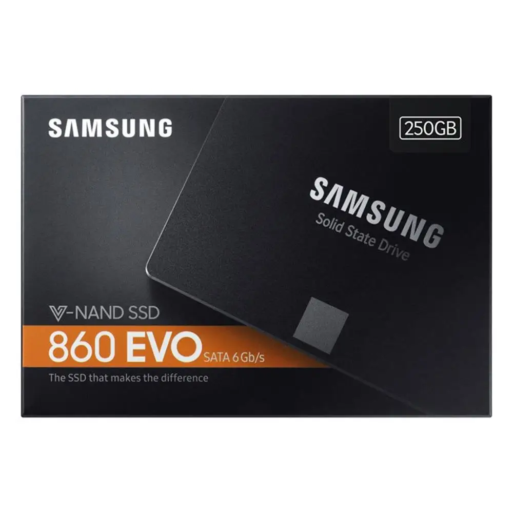 Оригинальный samsung SSD 860 EVO внутренний 250 ГБ 500 1 ТБ 2 Государственный жесткий диск HDD