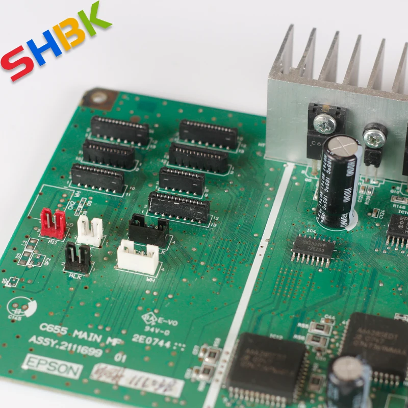 6 цветов A3UV панель управления принтером Epson R1390 материнской плате USB
