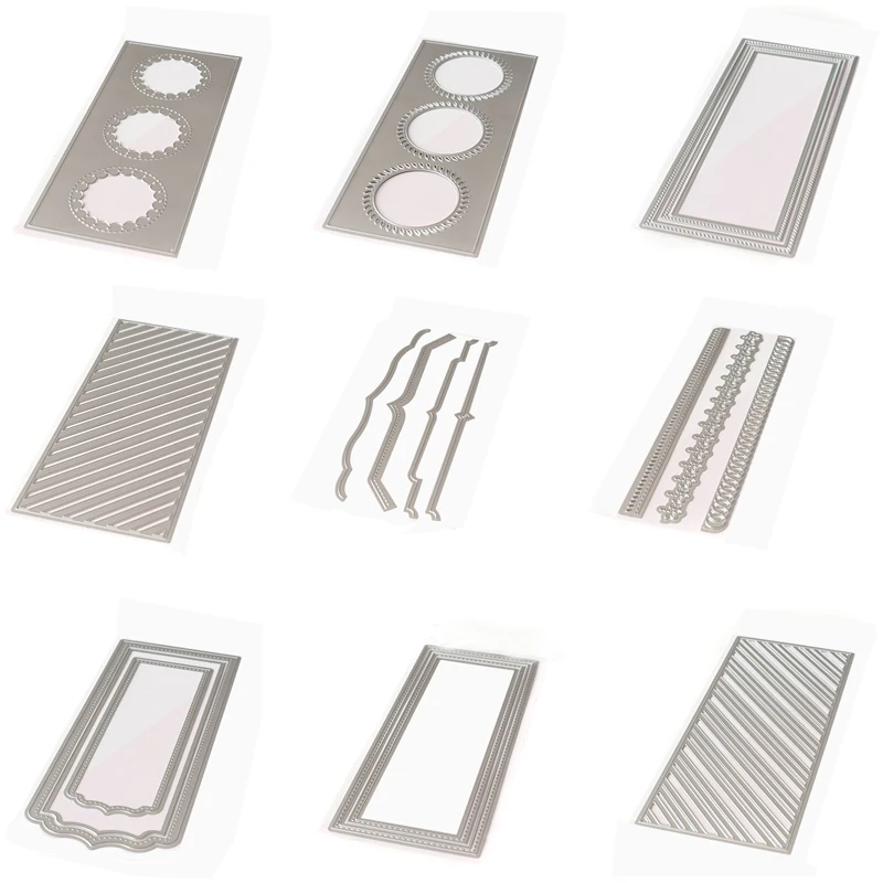 Metal cutting dies Various frameworks cut die mold decoration Scrapbook paper craft knife mould blade punch stencils die