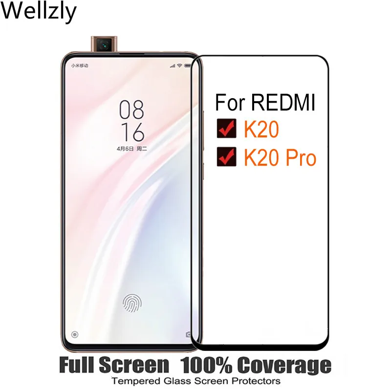 Защитное стекло с полным покрытием для Xiaomi Redmi K20 Red Mi K 20 пленка экрана Pro RedmiK20