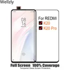 Защитное стекло с полным покрытием для Xiaomi Redmi K20 Red Mi K 20, пленка для экрана Redmi K20 Pro RedmiK20, закаленное стекло, пленка, 2 шт.