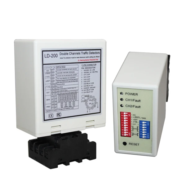 

Double-Way Vehicle Loop Sensor With High Sensitivity Traffic Detection