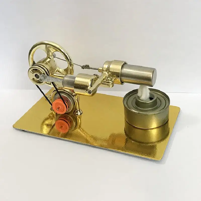 Научное образование мини двигатель шатуна внешнего сгорания микрогенератор