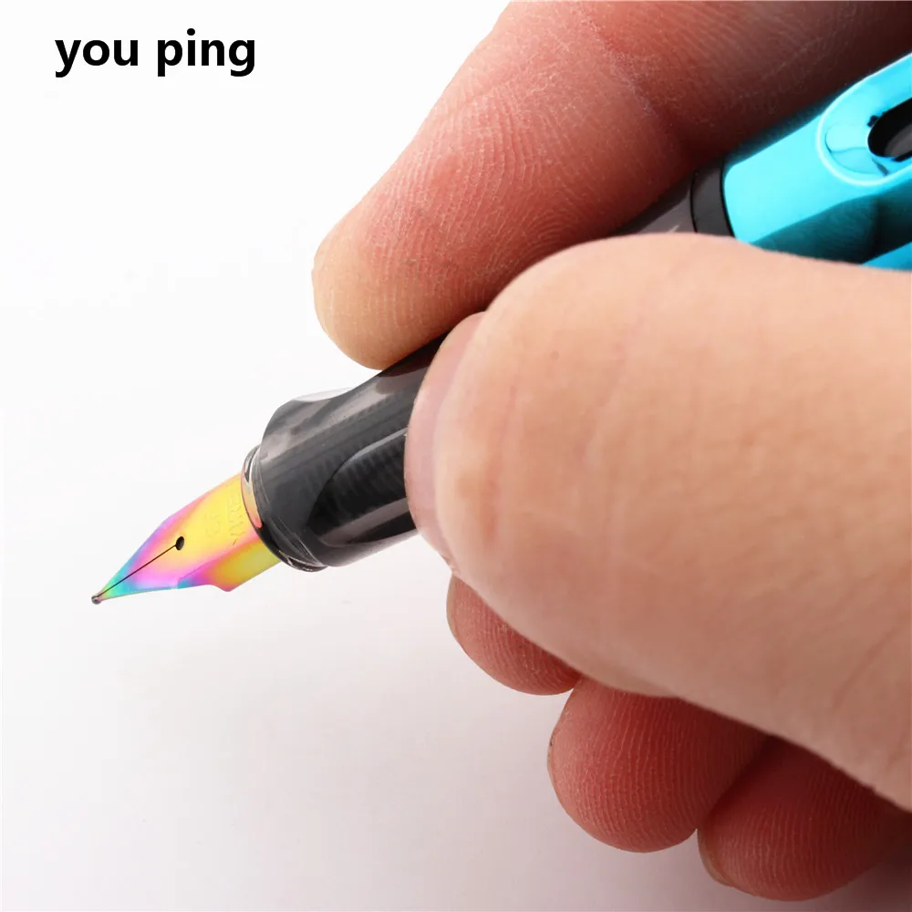 Перьевая ручка 410 ярких цветов для школы и офиса | Канцтовары дома