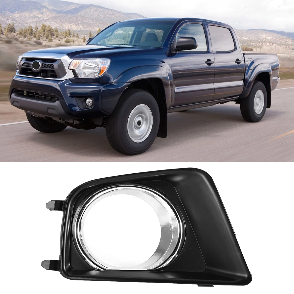 

Chrome Car Left Side Fog Light Cover Grille Bezel for Toyota Tacoma 2012-2015