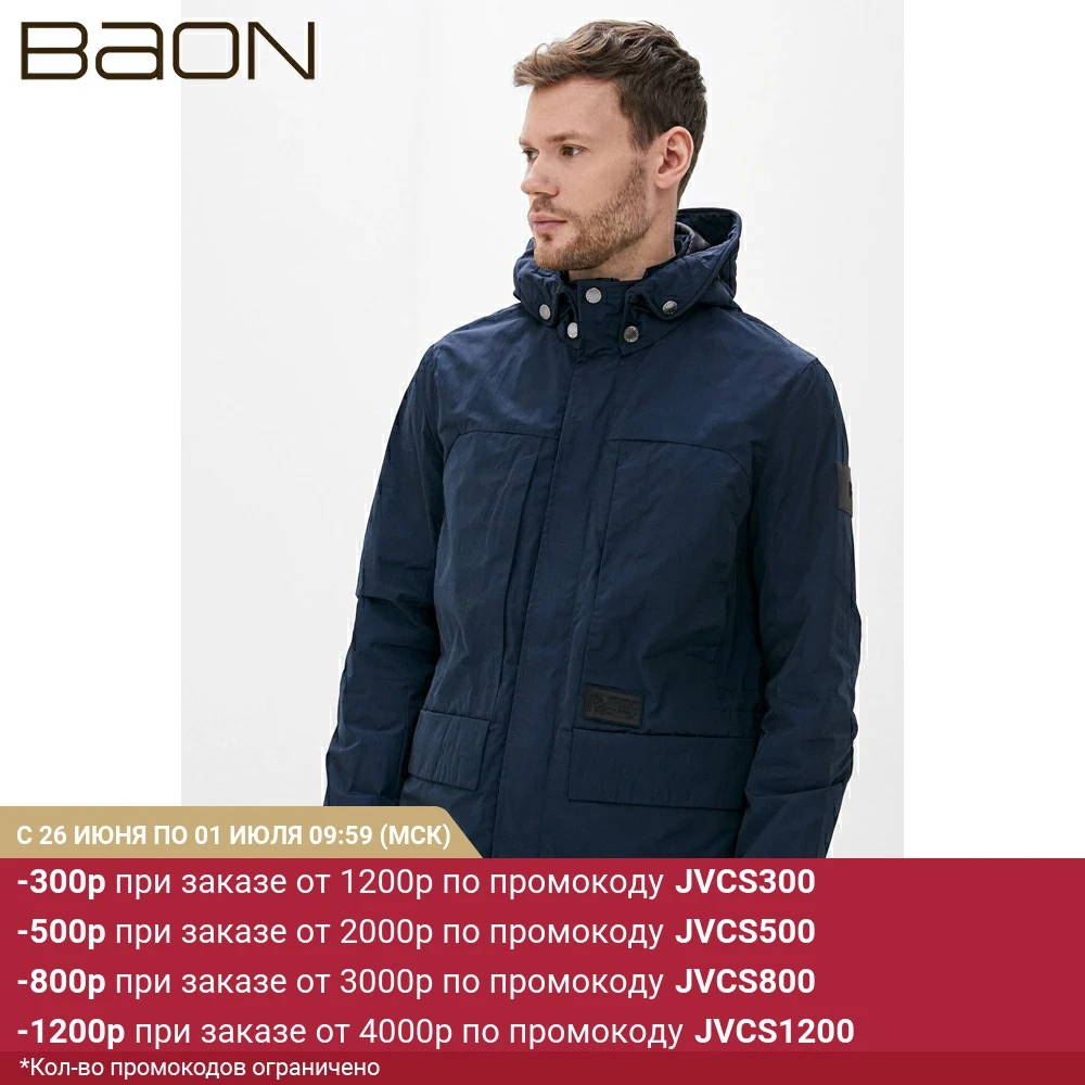 Удлинённая мужская ветровка Baon B600028|Мужские куртки| |