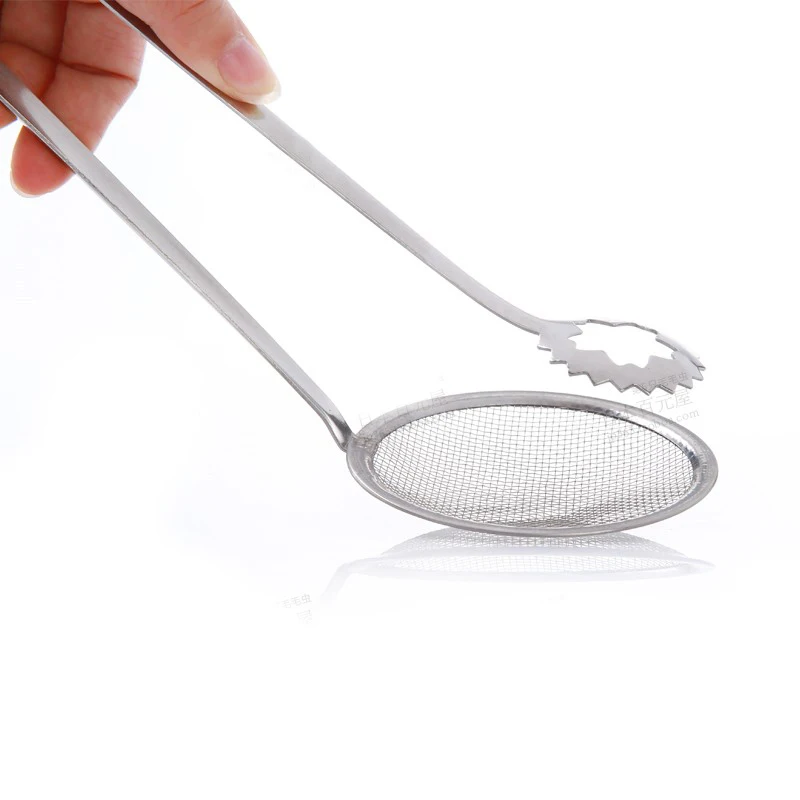 Нержавеющая сталь масло жареная еда сливная сетка ситечко зажимы щипцы