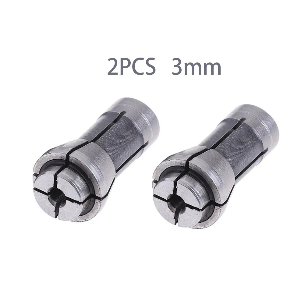 

2pcs Grinding Machine Clamping Collet Engraving Chuck 3mm/6mm Replacement Parts Grinding Machine Clamping 27 * 10mm