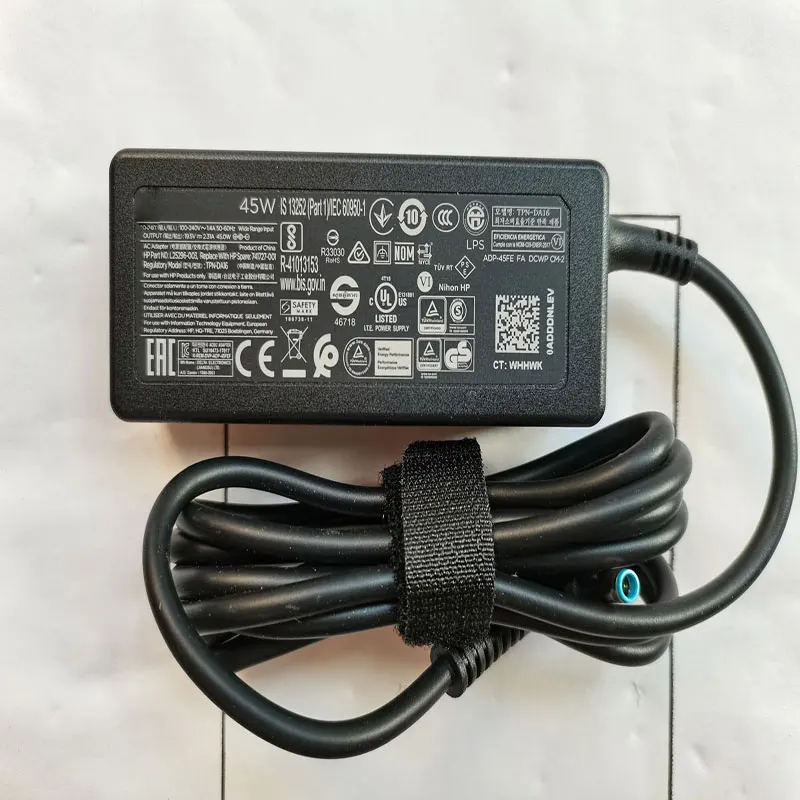 

NEW OEM 19.5V 2.31A TPN-DA16 L25296-003 L25296-001 Blue Tip AC Adapter For HP Pavilion 13-bb0001na Laptop Original Puryuan