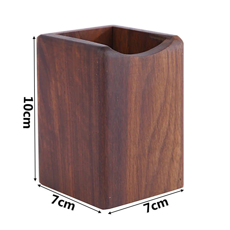 Натуральный деревянный держатель для ручек из Букового орехового дерева