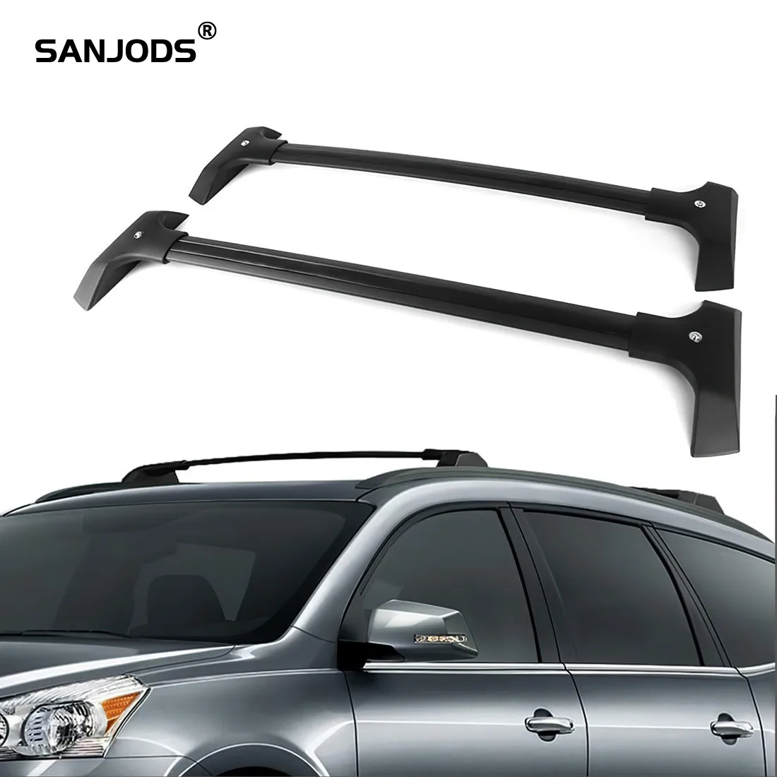 SANJODS багажник на крышу для Chevrolet Traverse 2009 2010 2011 2012 2013 2014 2015 2016 2017 автомобильный рельс