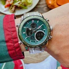 Бренд NAVIFORCE, оригинальные часы, мужские Аналоговые Кварцевые Спортивные военные часы, светодиодный цифровой мужской хронограф, мужские часы, Relogio Masculino