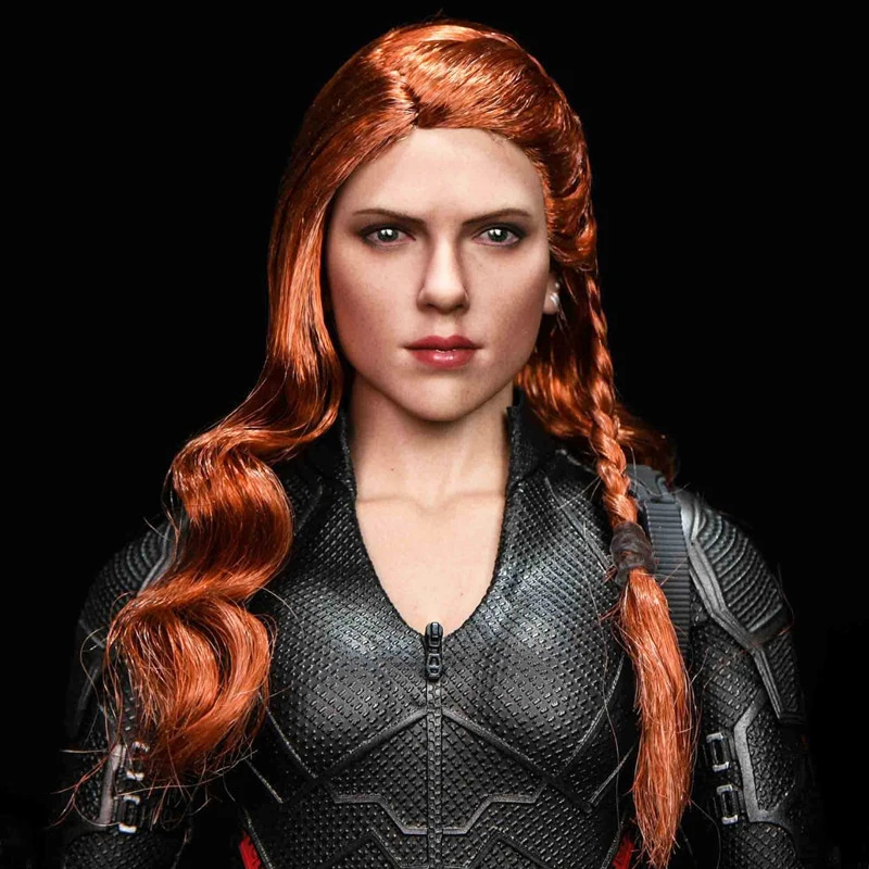 

NRTOYS 1/6 красные волосы женщина агент головка резьба Модель NR30 подходит 12 дюймов экшн-фигурка из силикагеля кукла TBLeague бесшовное тело