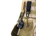 Уличные инструменты тактический ремень для сумки Зажимы для ремня брелок крючок нейлоновая пряжка аксессуары для альпинизма