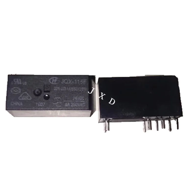 Горячее новое реле 12 В JQX 115F 024 2ZS4A 24VDC DC24V JQX115F0242ZS4A24V 8A 8PIN|Реле| |