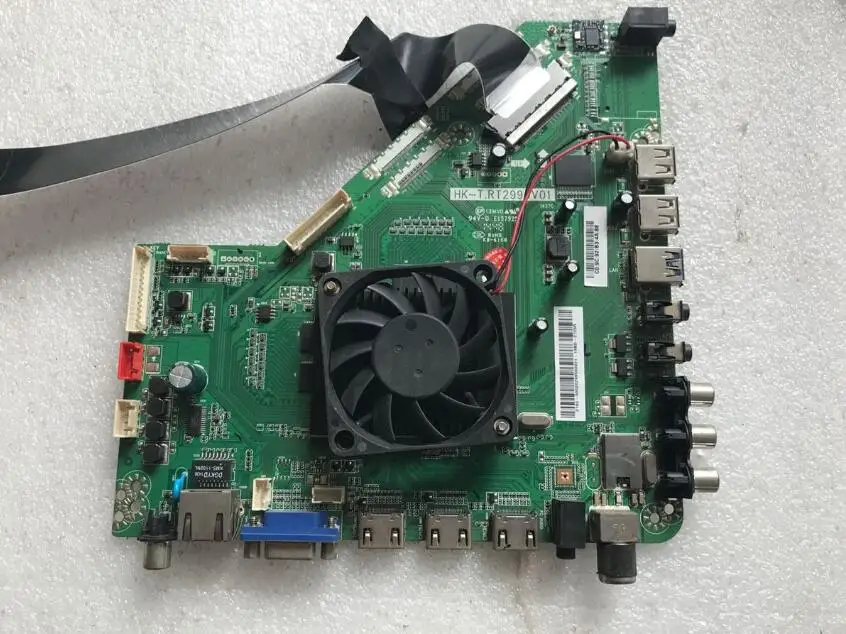 

Original logic board main board 50 inch main board hk-t.rt2995v01 screen v500dj2-qs5 circuit board