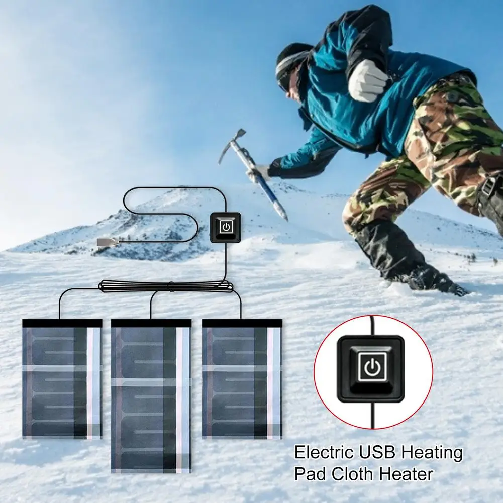 

Электрическая грелка 3 в 1, 5 В/2,1 А, USB-разъем из углеродного волокна
