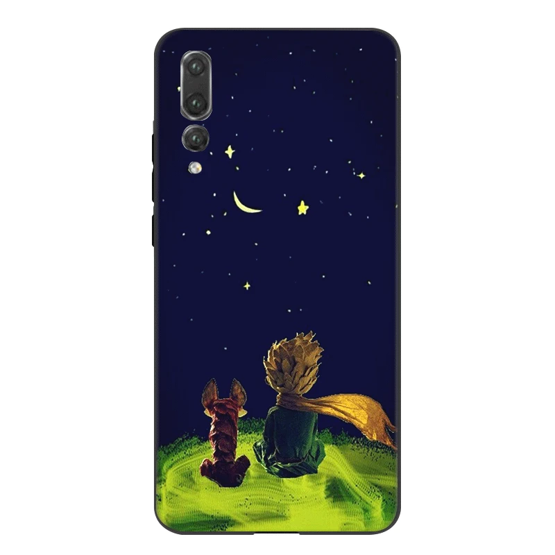 Симпатичные чехлы из мягкого ТПУ для Huawei Honor P8 P9 10 P20 P30 Lite 2019 Pro P Smart Plus Case Little prince and