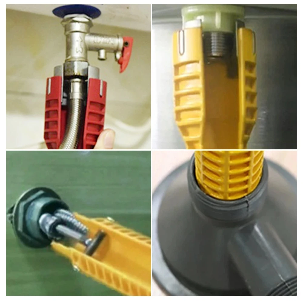 8 в 1 ключ для раковины монтажный инструмент Сантехнический ручной унитаз ванной