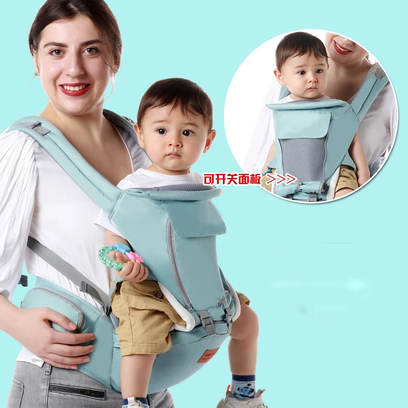 Летний дышащий Бандаж для беременных ребенка спереди огромный ребенок Хипсит