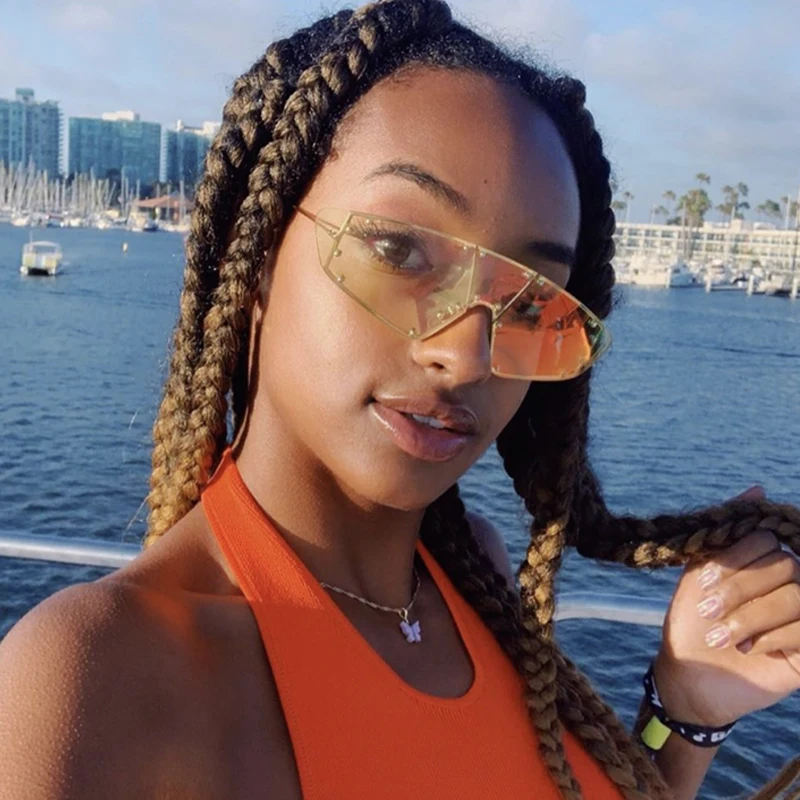 Новые модные женские солнцезащитные очки кошачий глаз 2019 роскошные брендовые