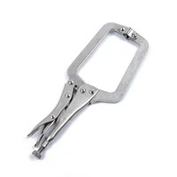 69 inch c clamp weld clip woodwork vise lock jaw alloy steel hand tool swivel fix plier pincer tong tenon locator pad wood work