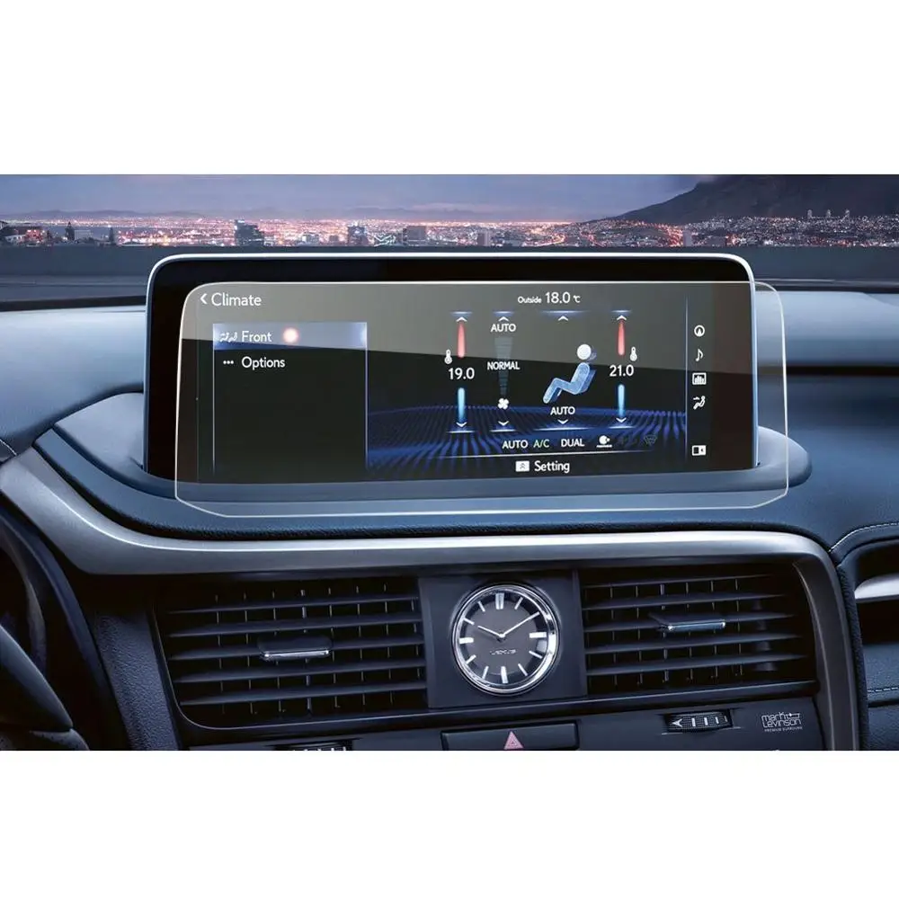 12.3inch LFOTPP для Lexus RX 300 350 450 LHD Автомобильный навигатор закаленное стекло экран протектор дисплей для автомобиля авто Интерьер Защитная Наклейка - Название цвета: 12.3inch