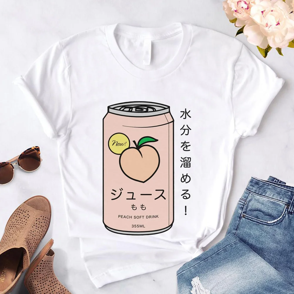 Футболка в японском стиле с рисунком сока и манги | Футболки