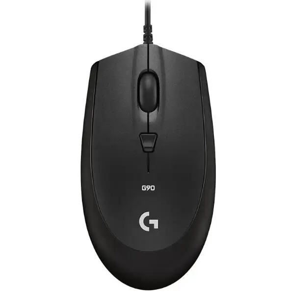 Logitech G90 оптическая игровая мышь проводная usb геймерская для ноутбука ПК 2500
