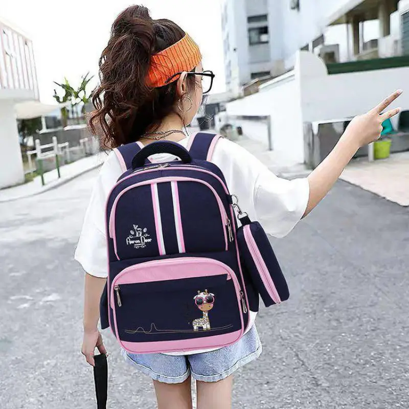 Легкий и водонепроницаемый школьный рюкзак для 6 12 лет детские школьные ранцы