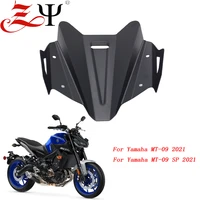 fit for yamaha mt09 mt 09 fz 09 mt 09 2021 motorcycle accessories windshield windscreen aluminum wind shield deflectore fz09