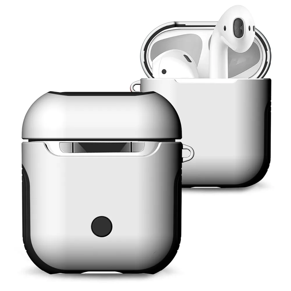 ТПУ силиконовый Bluetooth беспроводной чехол для наушников AirPods 1 защитный чехол Аксессуары для кожи для Apple AirPods 2-я зарядная коробка