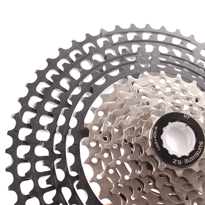 SUNSHINE 12 Скоростей для велосипеда Ультралегкая кассета 11-52T SLR MTB 413g 12v k7 горный