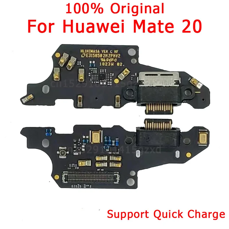 Оригинальный зарядный порт для Huawei Mate 20 Mate20 USB разъем PCB док-разъем гибкий кабель