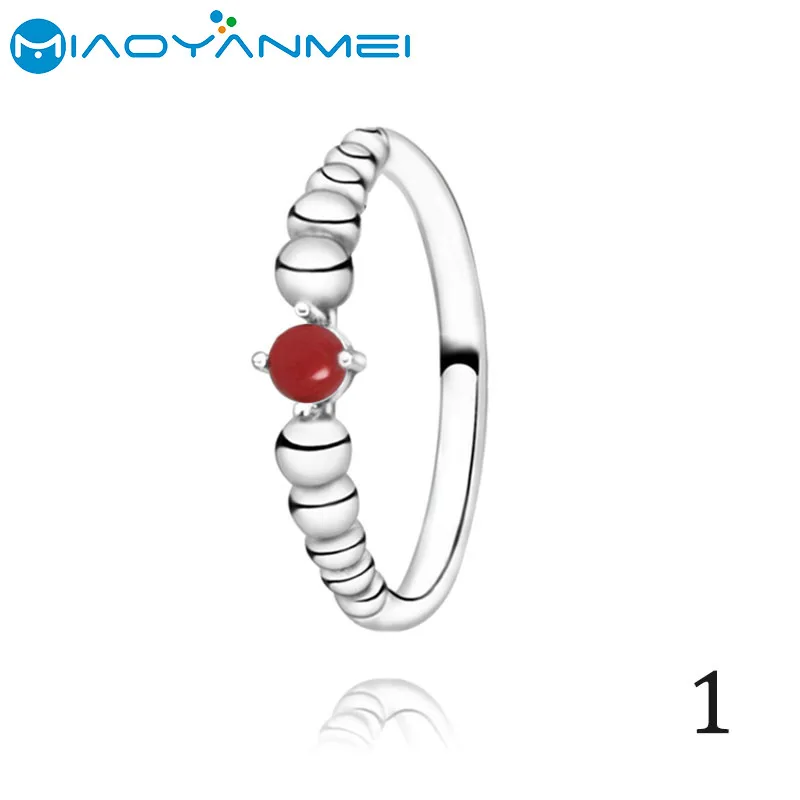 Подарок на день рождения 925 пробы Серебряные кольца проложить камень кольцо