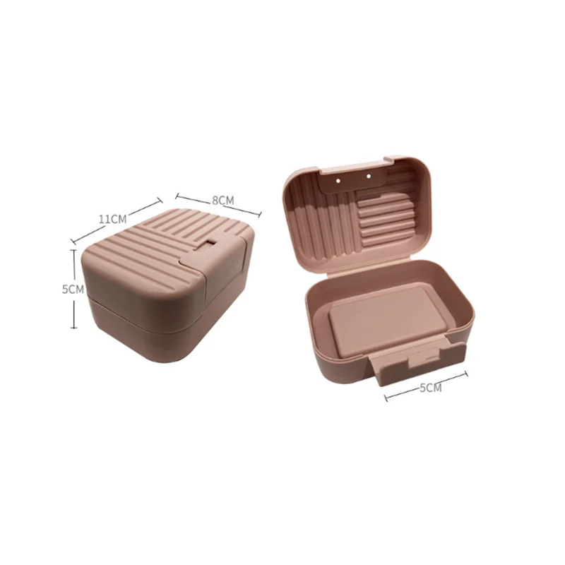 2 шт. мыльница герметичная с мультяшным изображением улыбающегося лица подставка