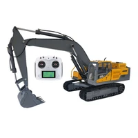 new alloy 112 hydraulic excavator model ec480dl rc construction machinery vehicle model toy