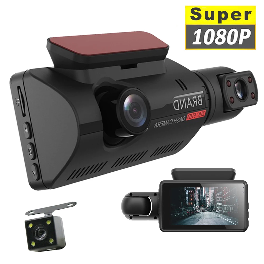 Автомобильный видеорегистратор 1080P s с двойной записью Скрытая видеокамера