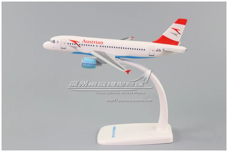 

Модель самолета в сборе из пластмассы для сборки моделей авиакомпаний листовой Аэробус A321-200, OE-LBB, 1:200