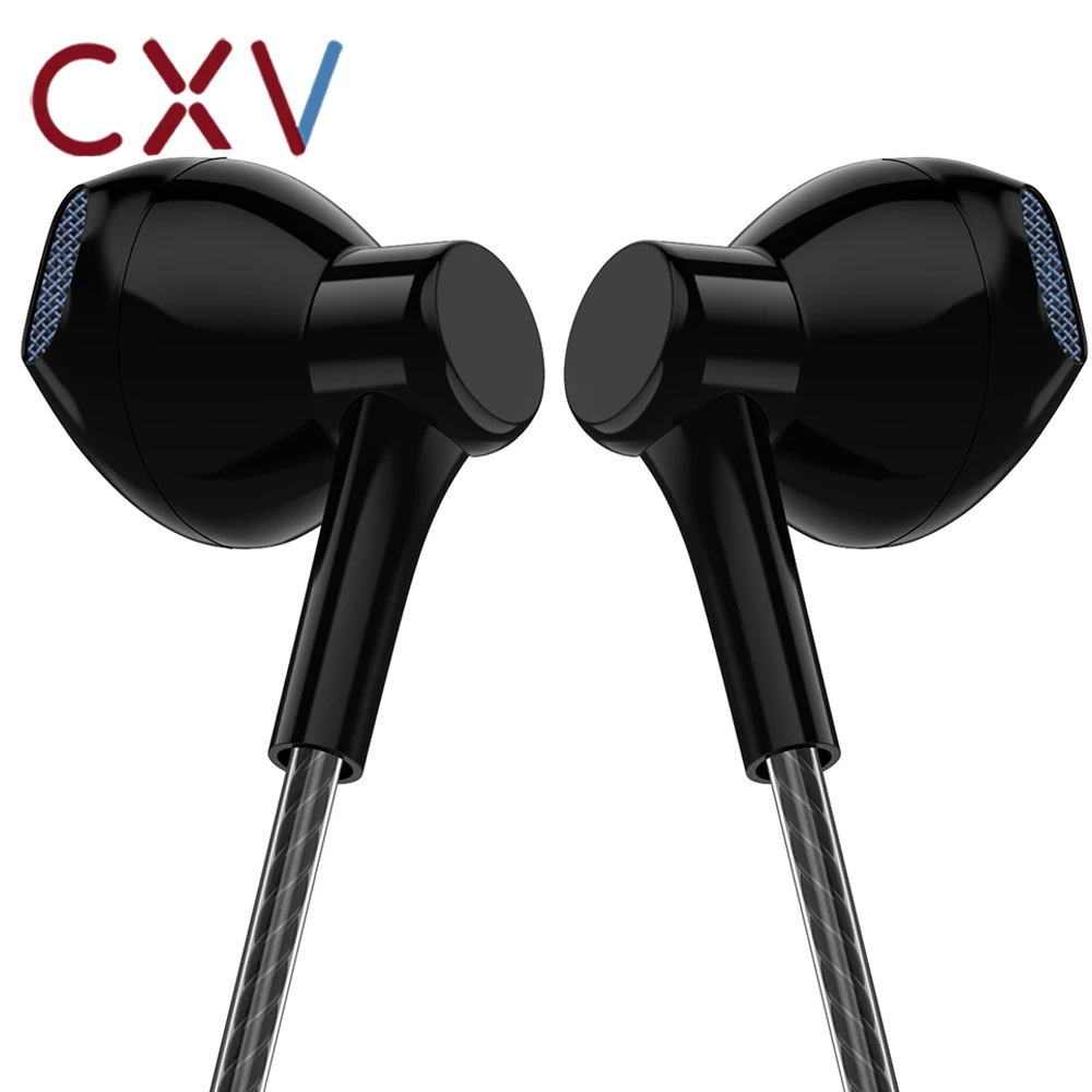 Спортивные наушники с микрофоном 3 5 мм в ухо стерео гарнитура для компьютера