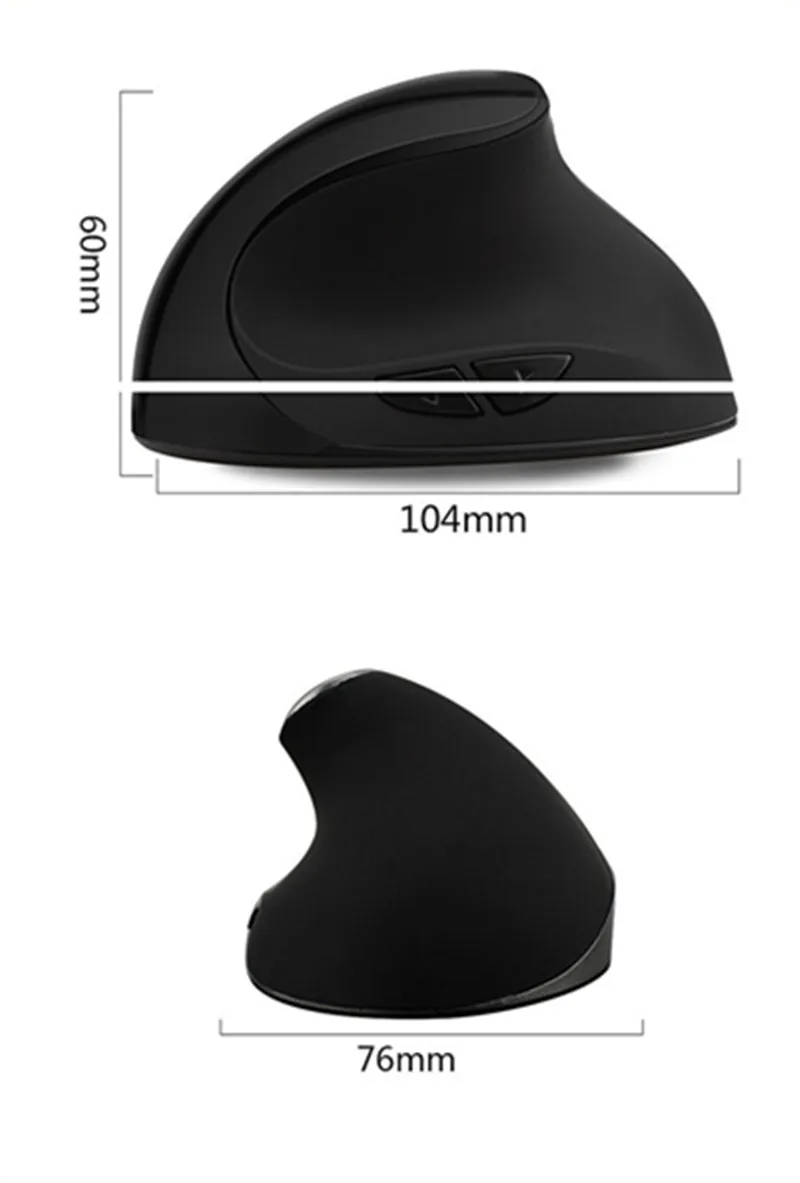 Bkscy Usb Проводная оптическая эргономичная мышь 6 кнопок с переключателем DPI