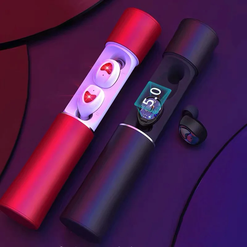 Беспроводные наушники TWS с Bluetooth 5 0 Спортивная игровая гарнитура шумоподавлением